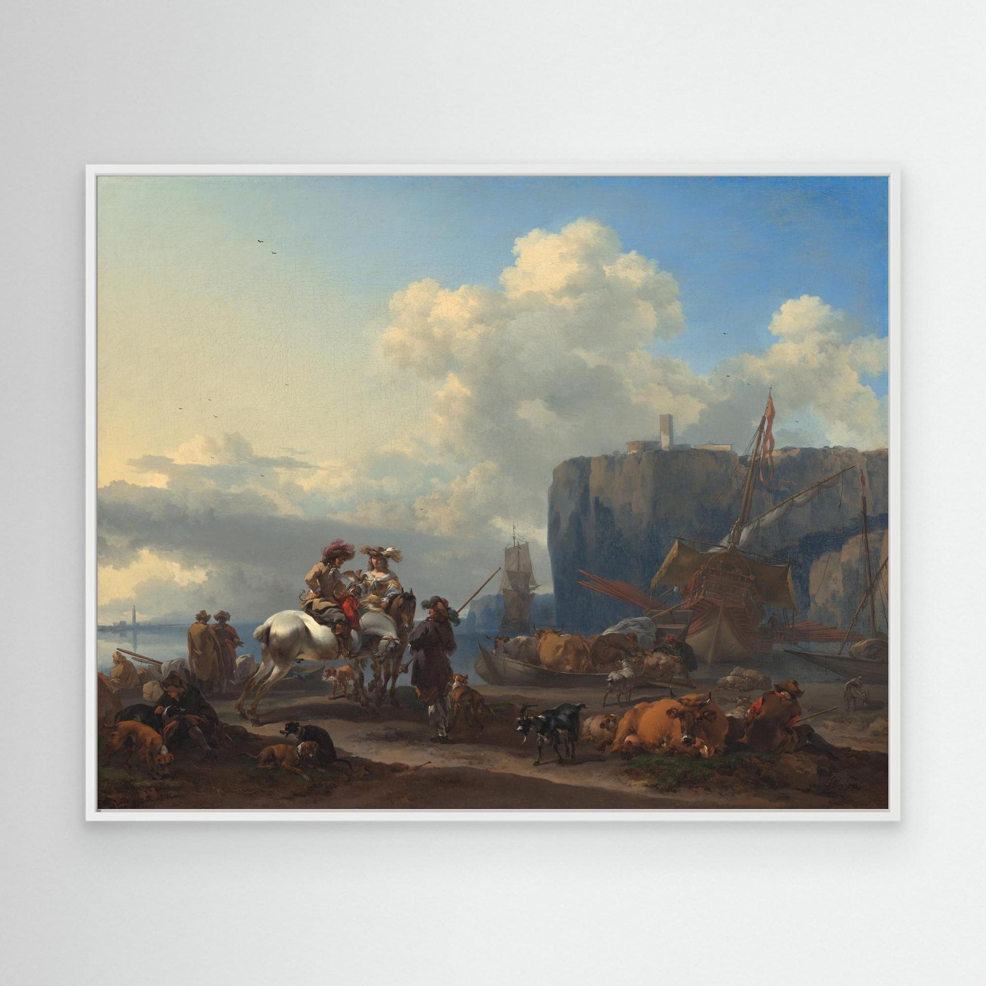 View of an Italian Port