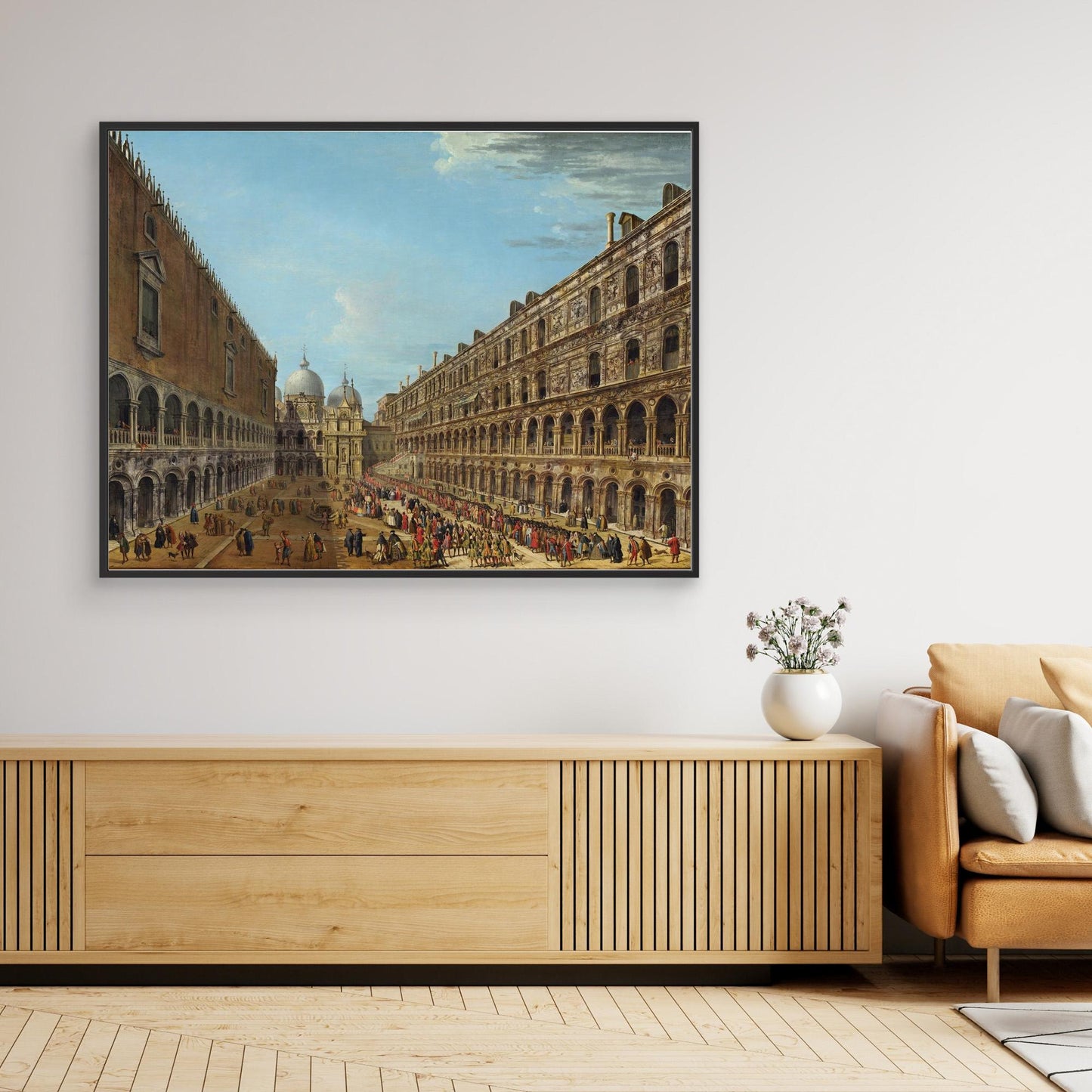 Procession in the Courtyard of the Ducal Palace, Venice