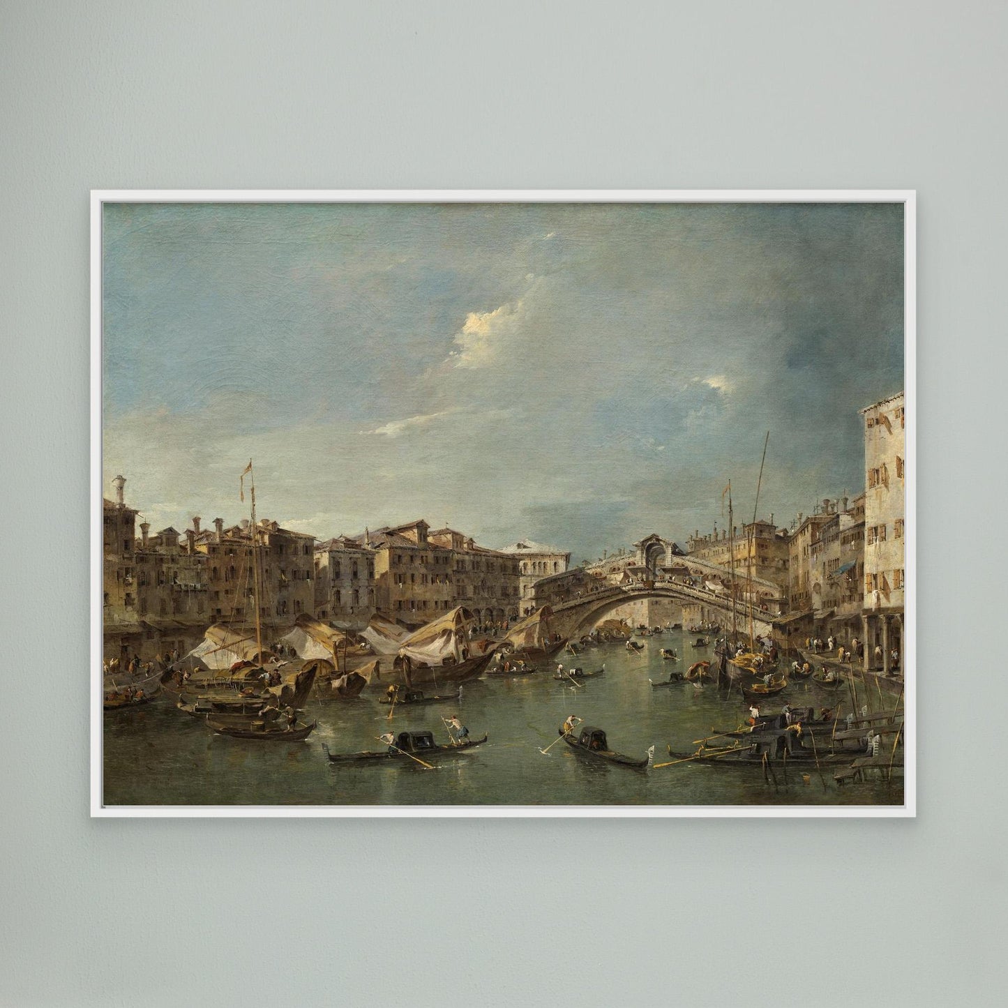 Grand Canal with the Rialto Bridge, Venice