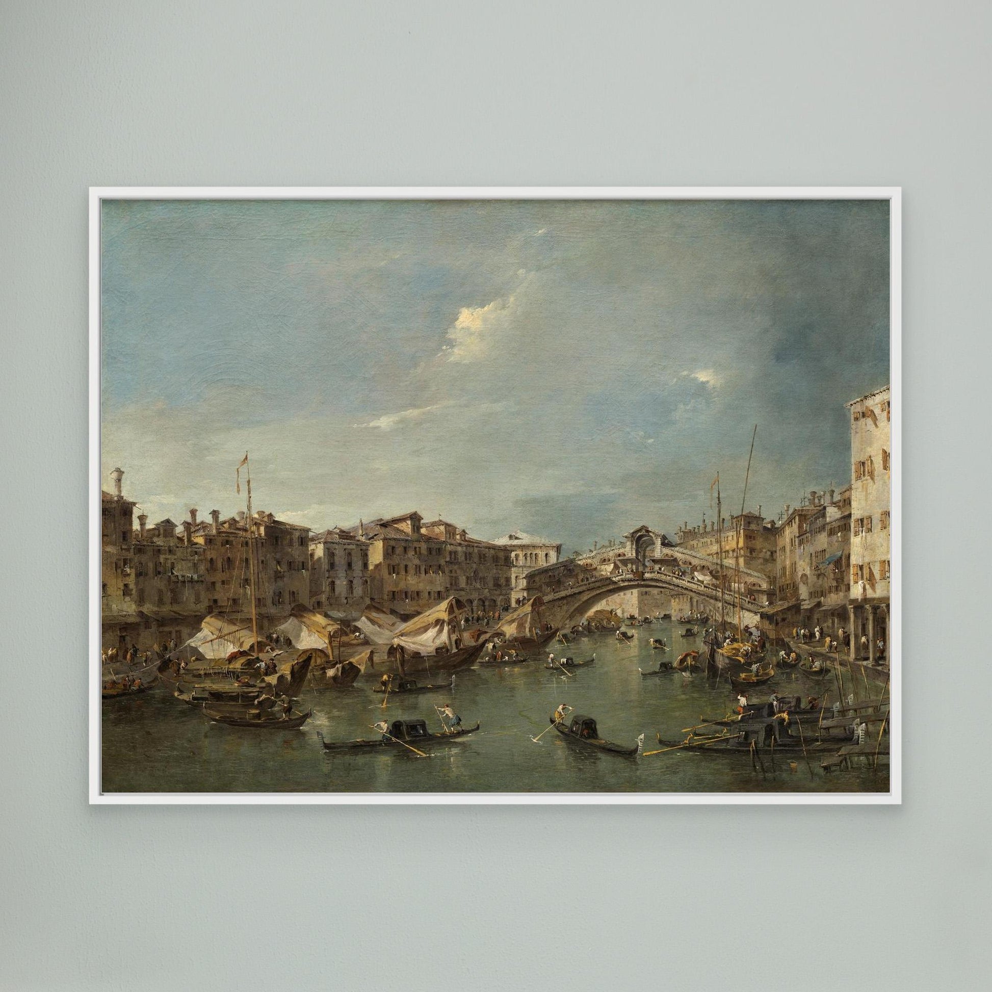 Grand Canal with the Rialto Bridge, Venice