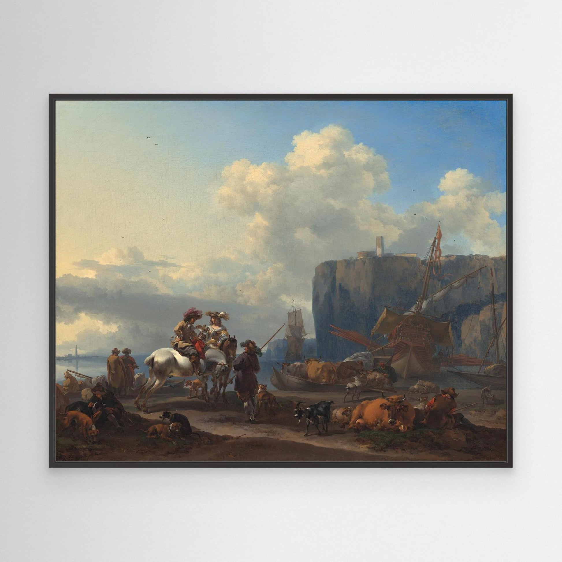 View of an Italian Port