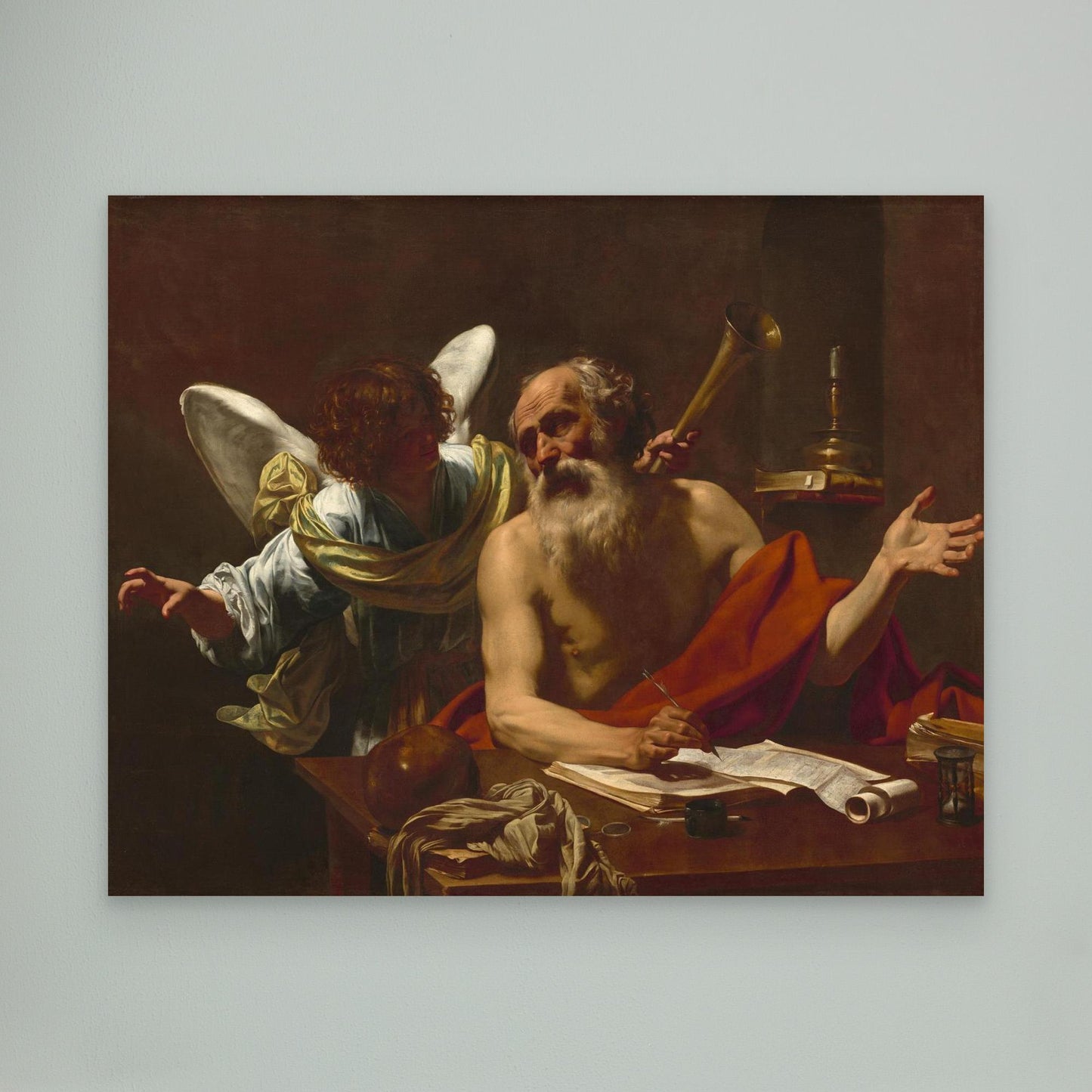 Saint Jerome and the Angel
