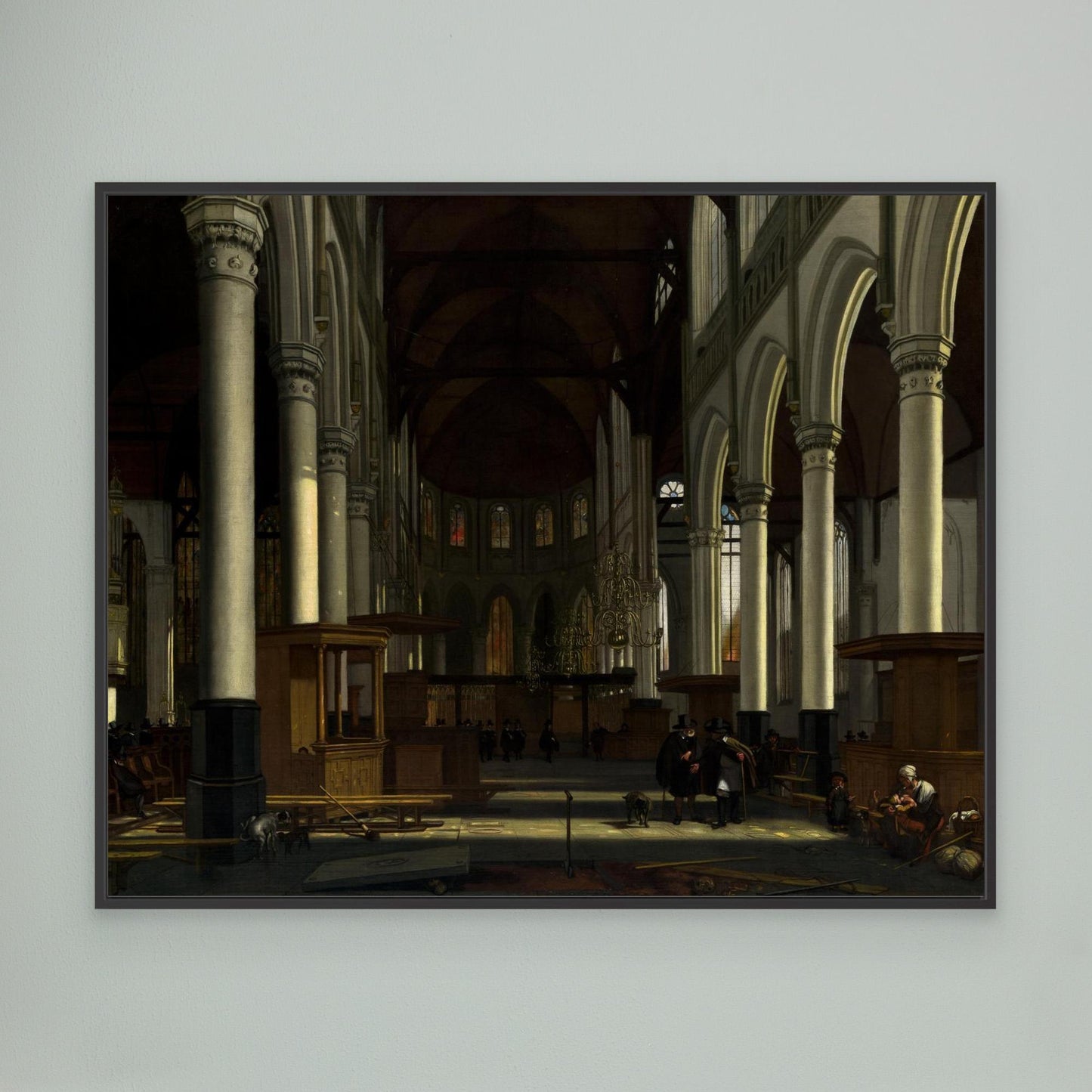 The Interior of the Oude Kerk, Amsterdam