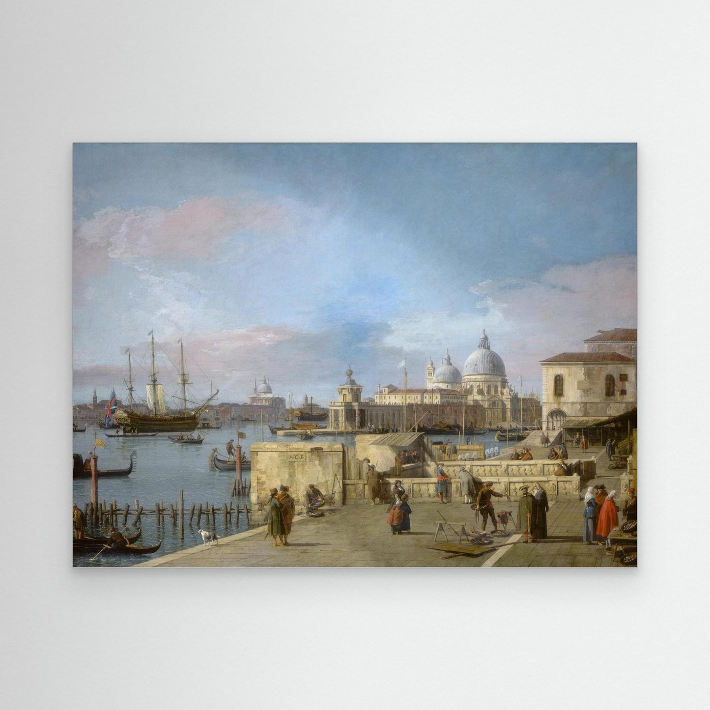 Entrance to the Grand Canal from the Molo, Venice