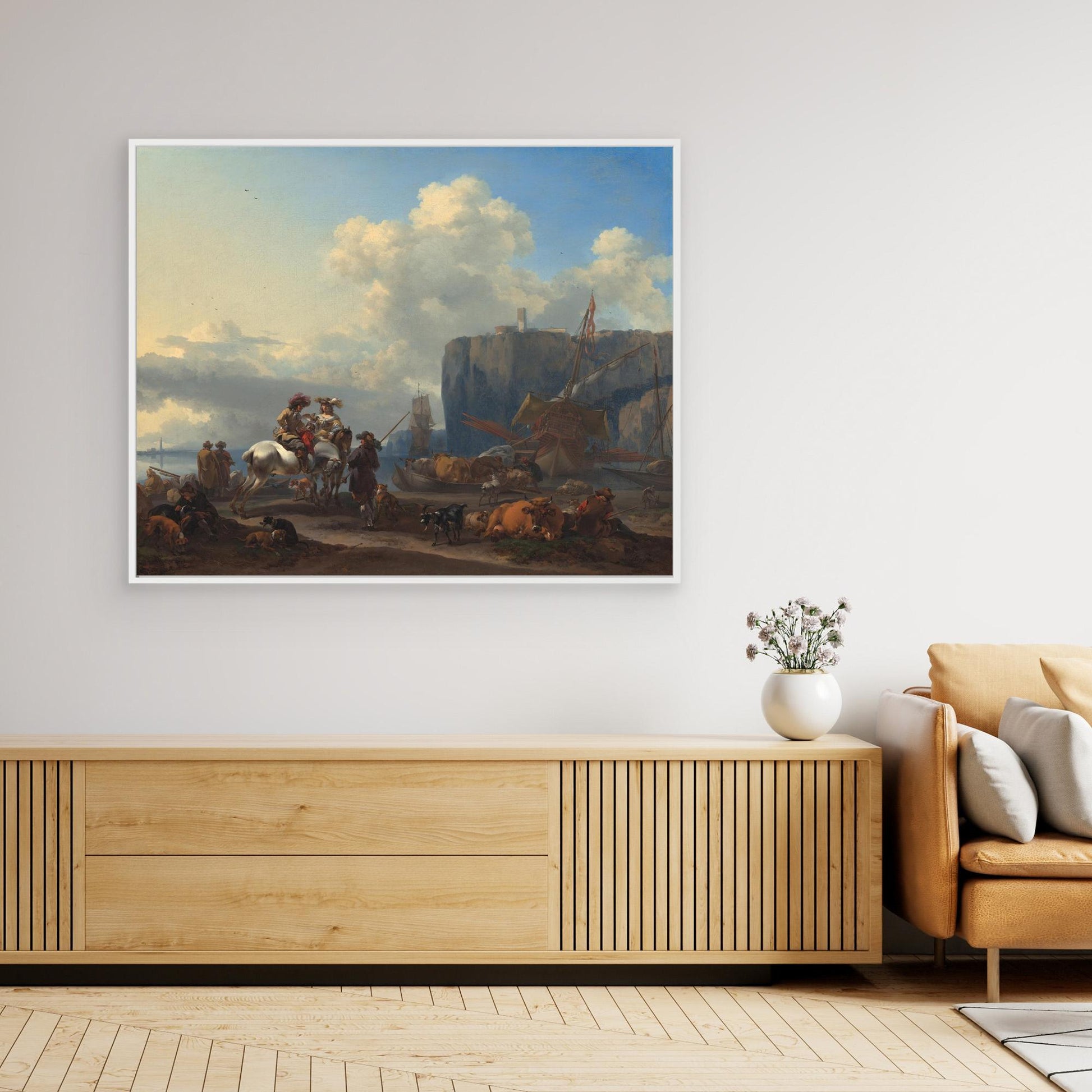 View of an Italian Port