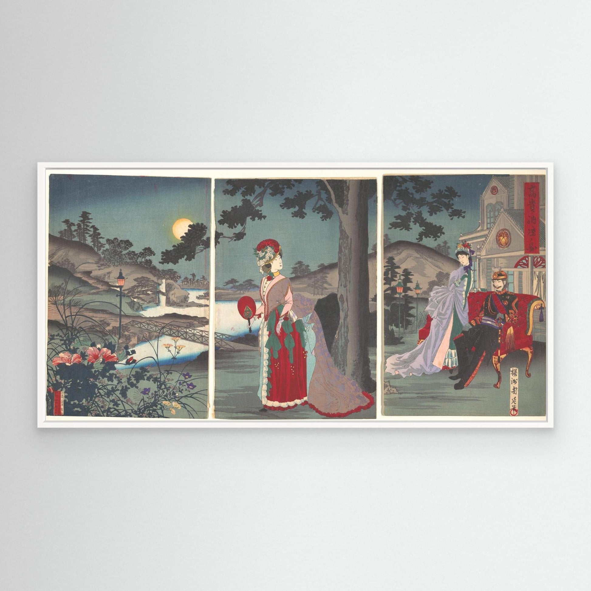 Nobility in the Evening Cool (Koki nōryō no zu)