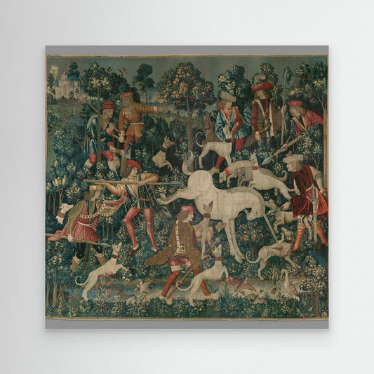 The Unicorn Defends Himself (from the Unicorn Tapestries)