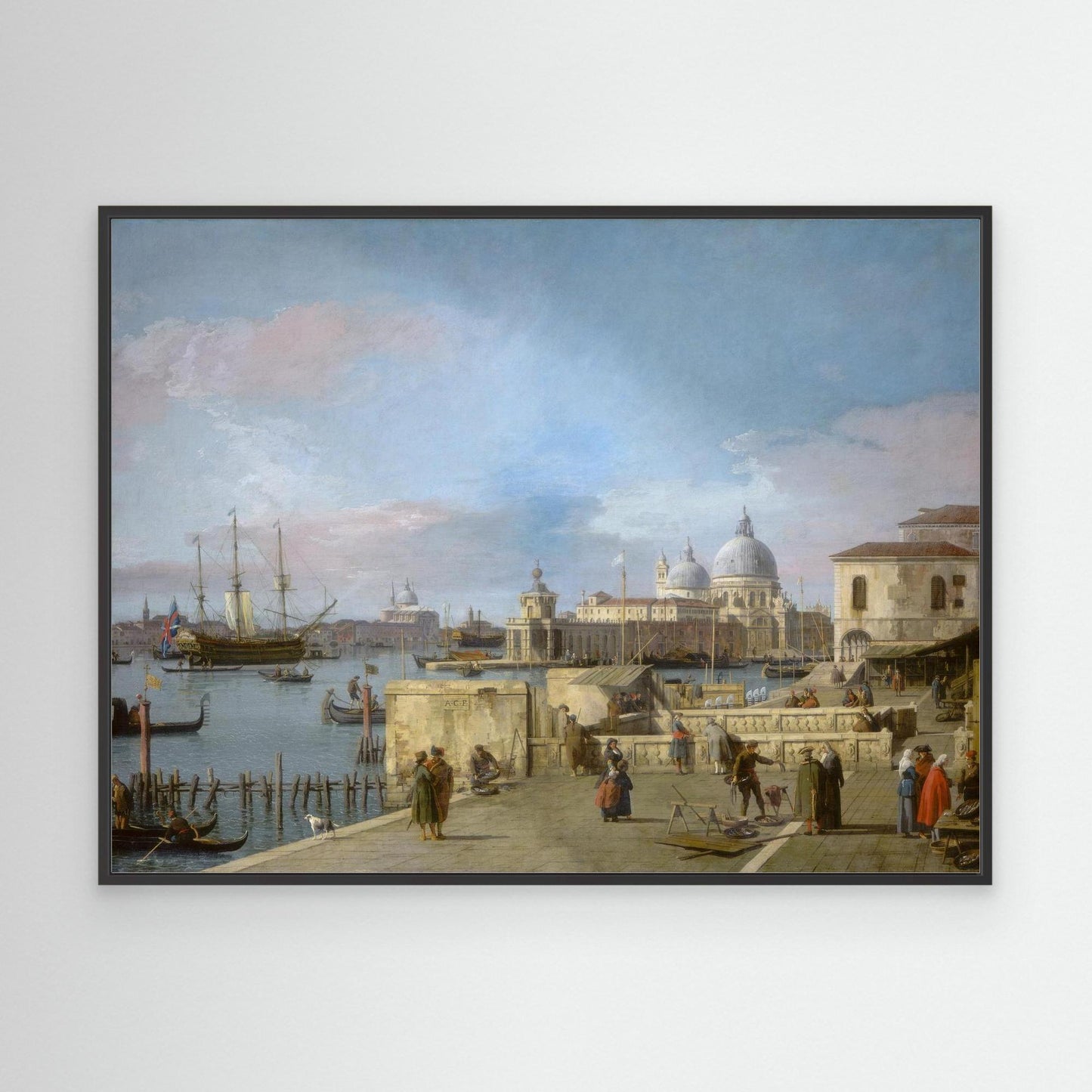 Entrance to the Grand Canal from the Molo, Venice