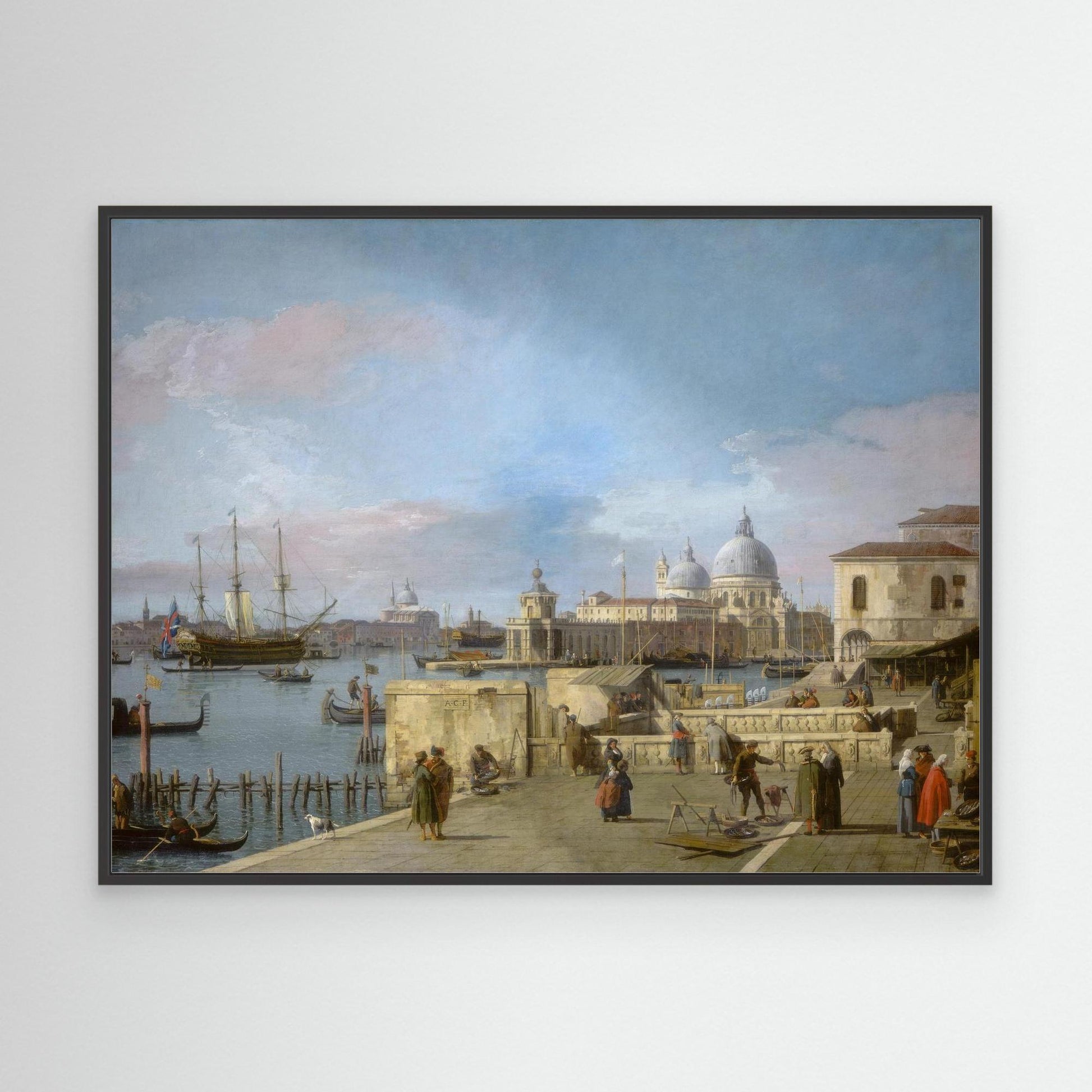 Entrance to the Grand Canal from the Molo, Venice