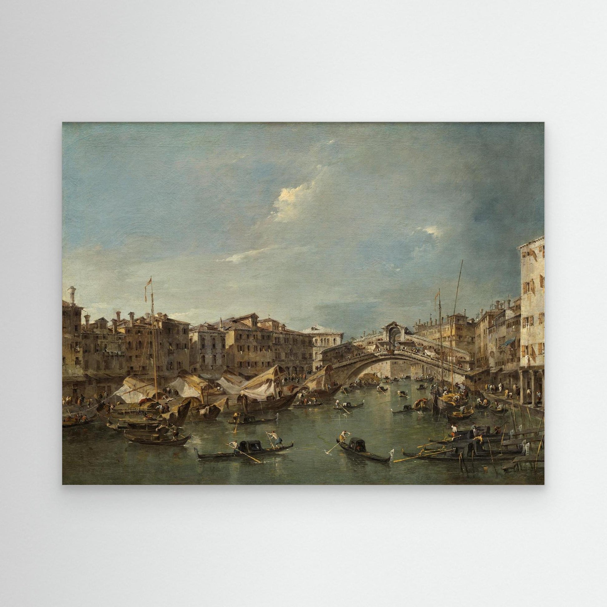 Grand Canal with the Rialto Bridge, Venice