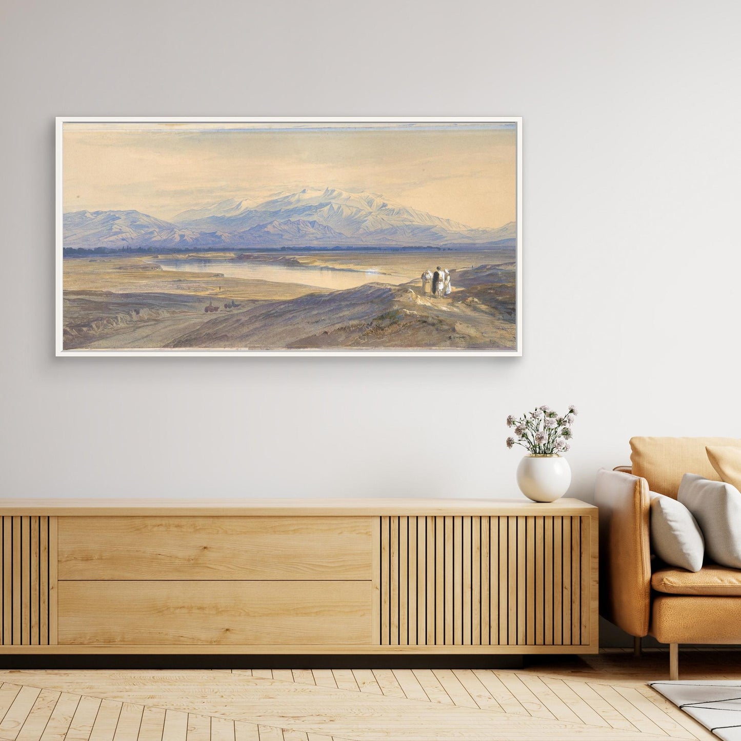 Mount Olympus from Larissa, Thessaly, Greece