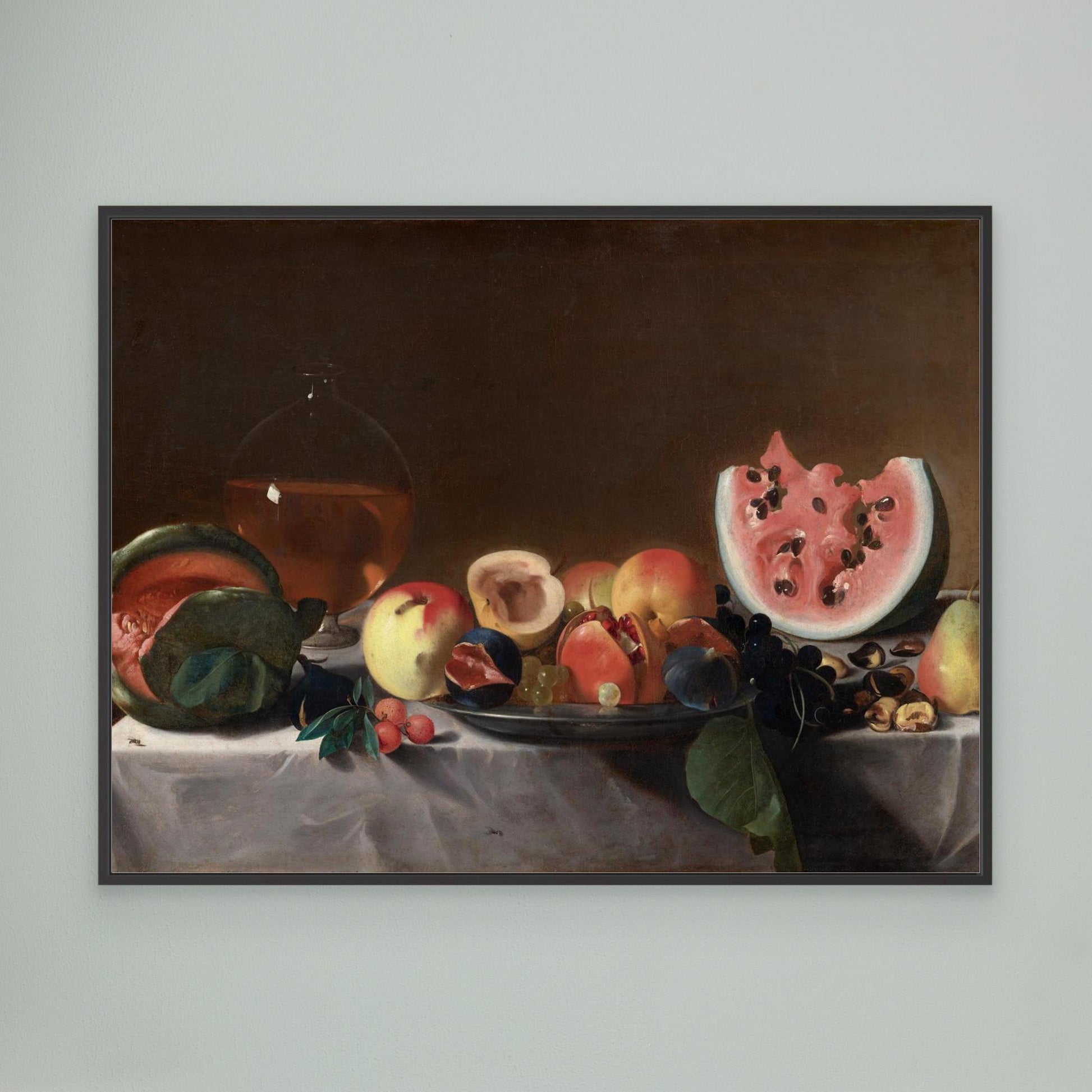 Still Life with Fruit and Carafe