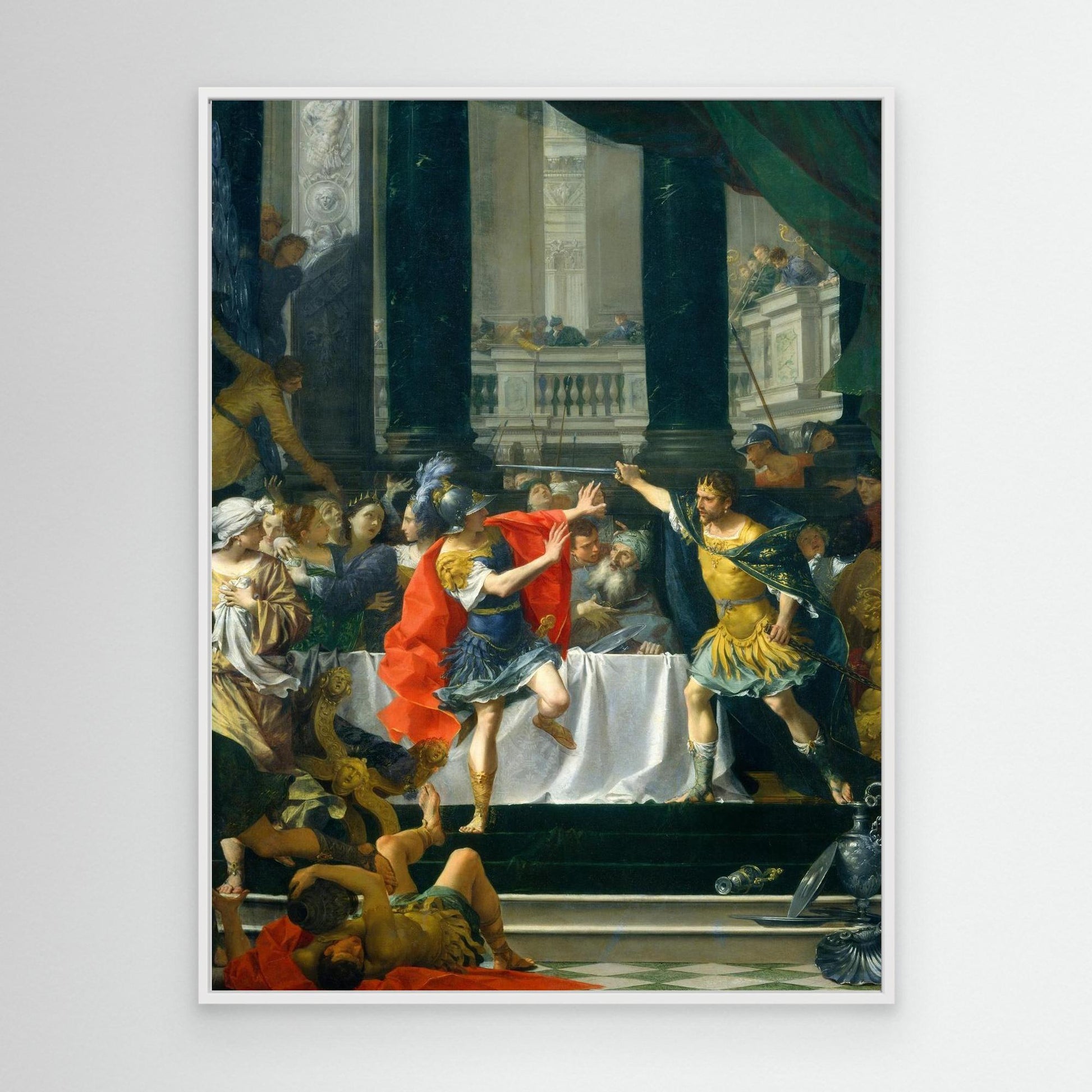 Alexander the Great Threatened by His Father