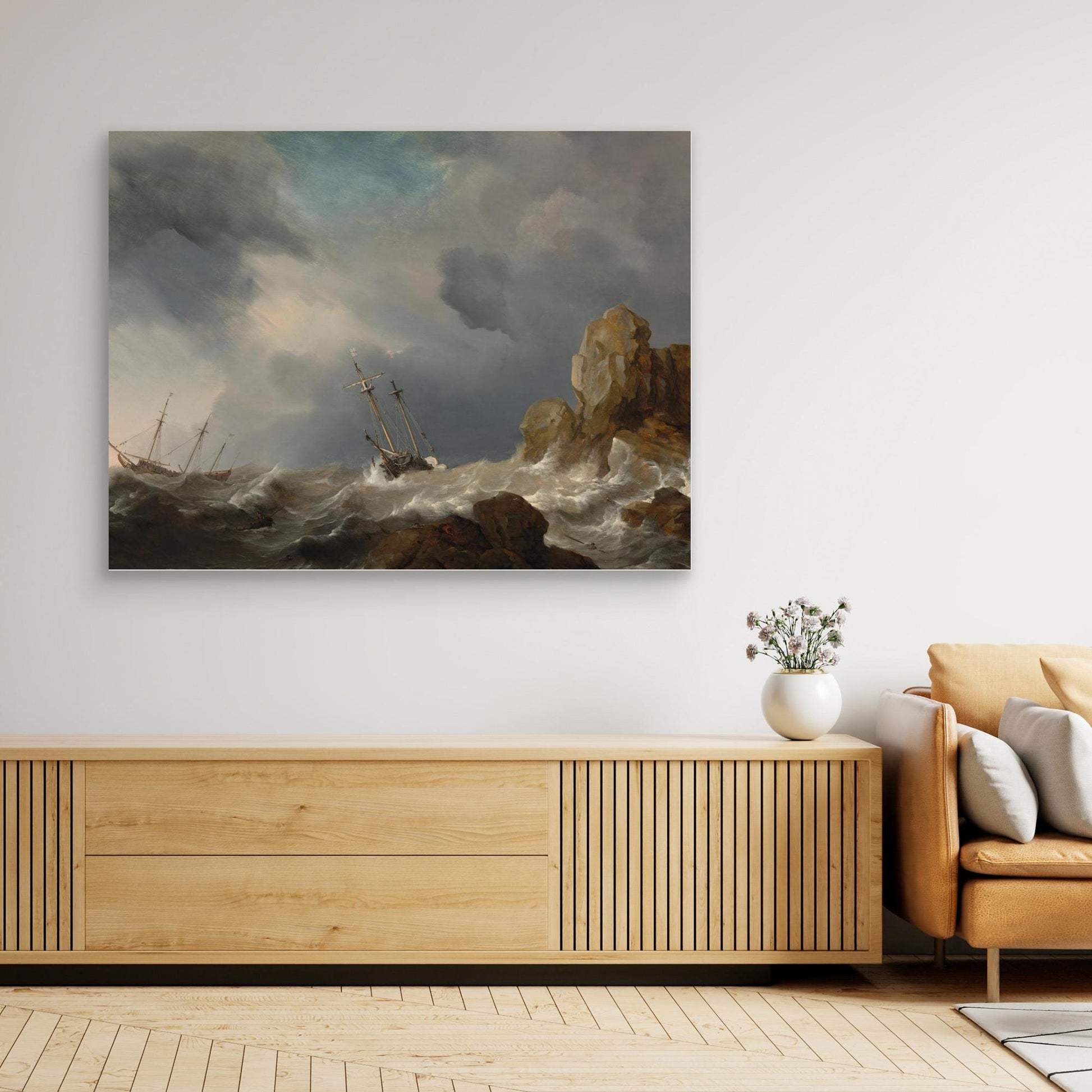 Ships in a Gale