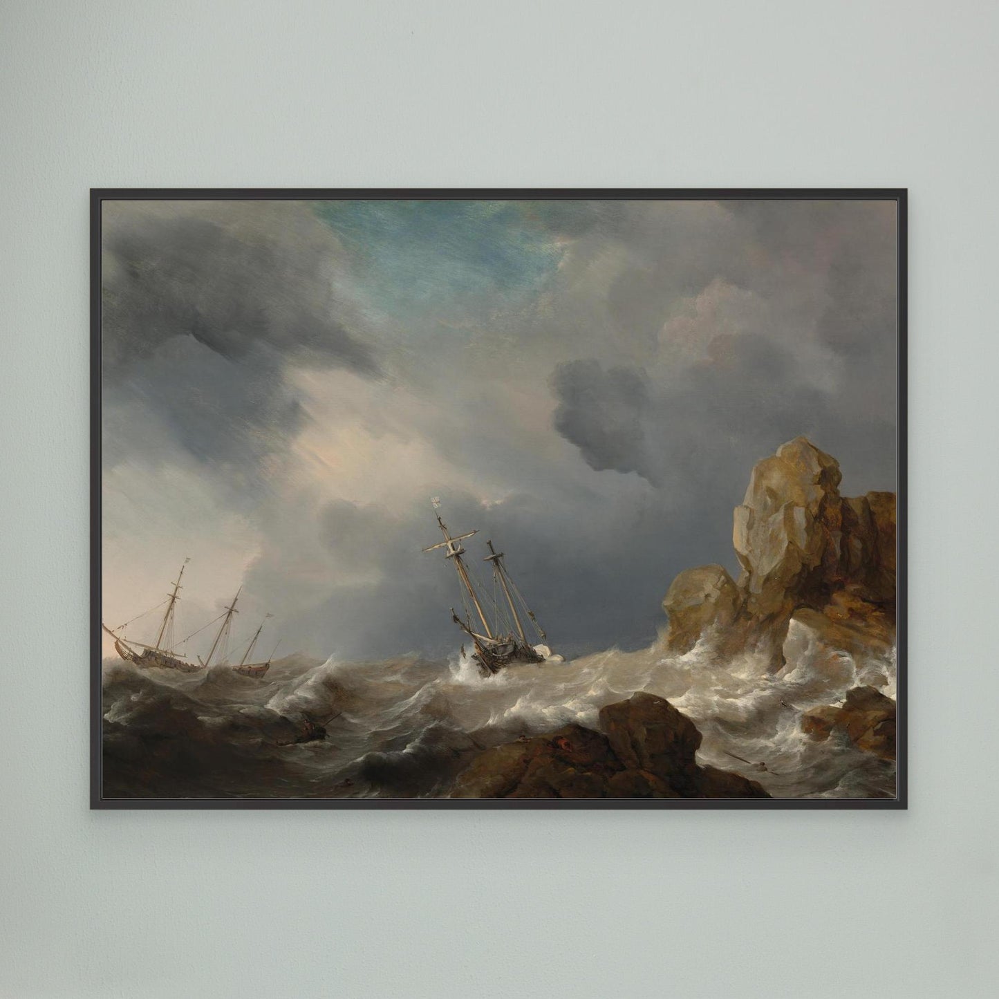 Ships in a Gale