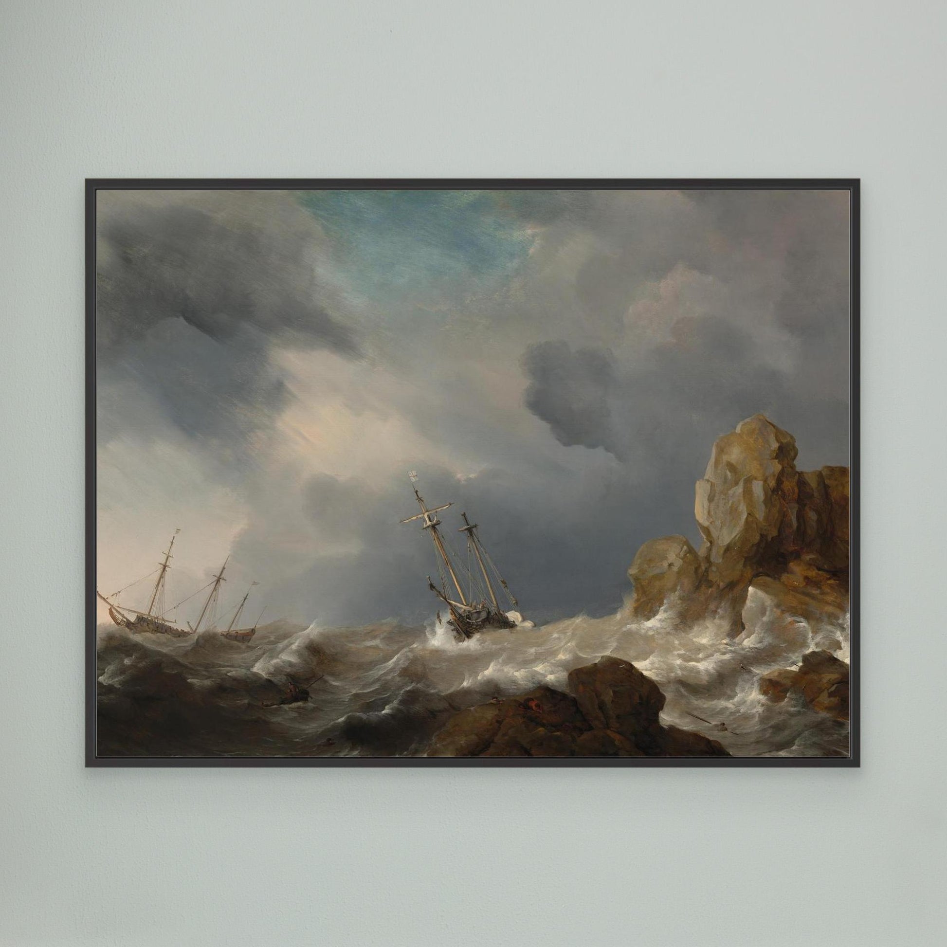 Ships in a Gale