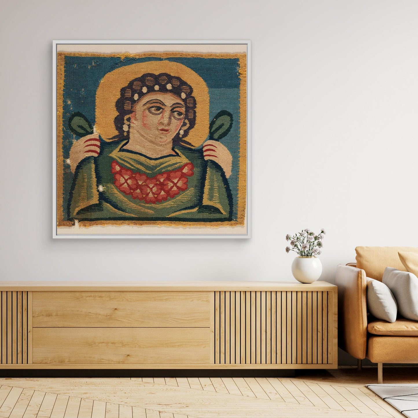 Tabula (Square) with the Head of Spring