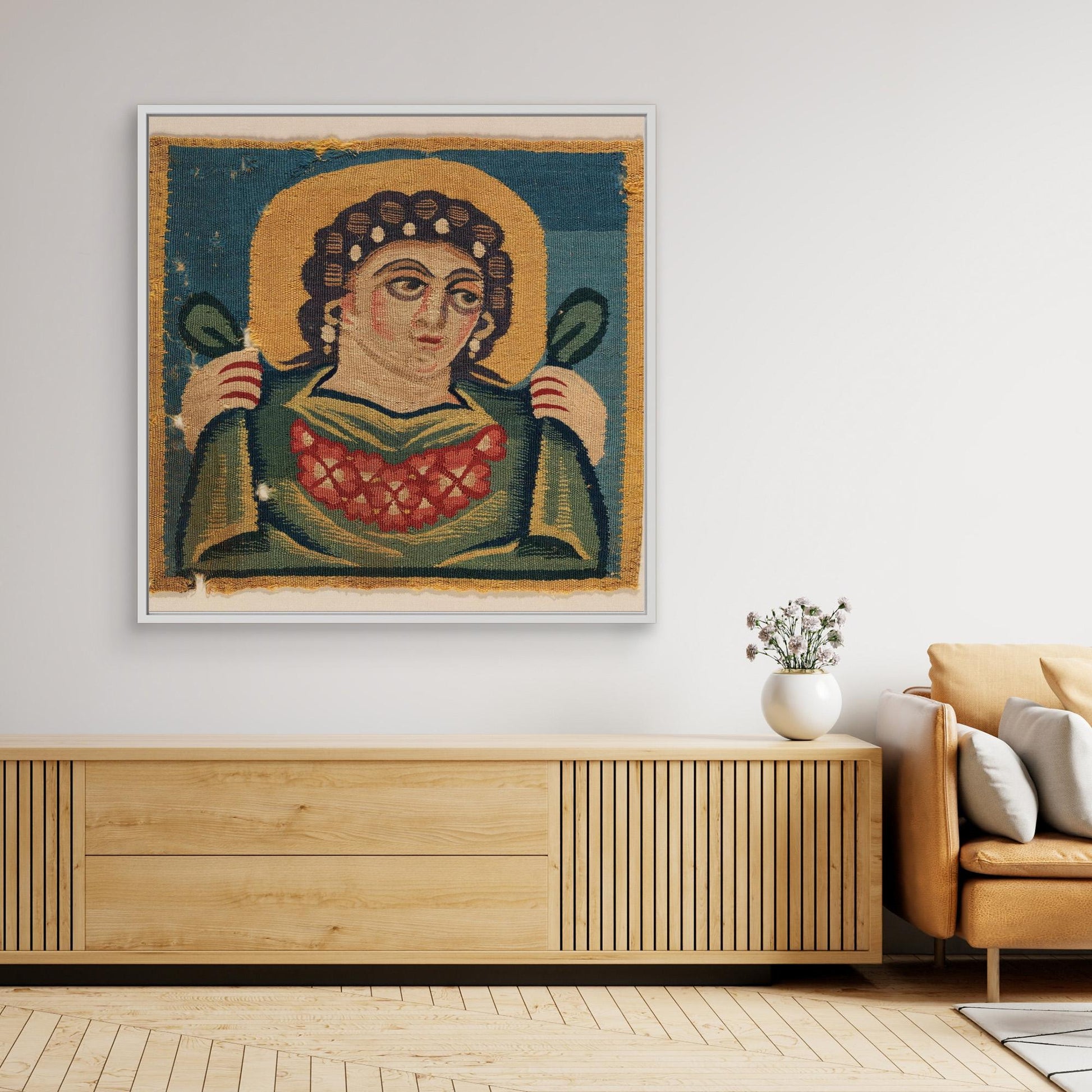Tabula (Square) with the Head of Spring