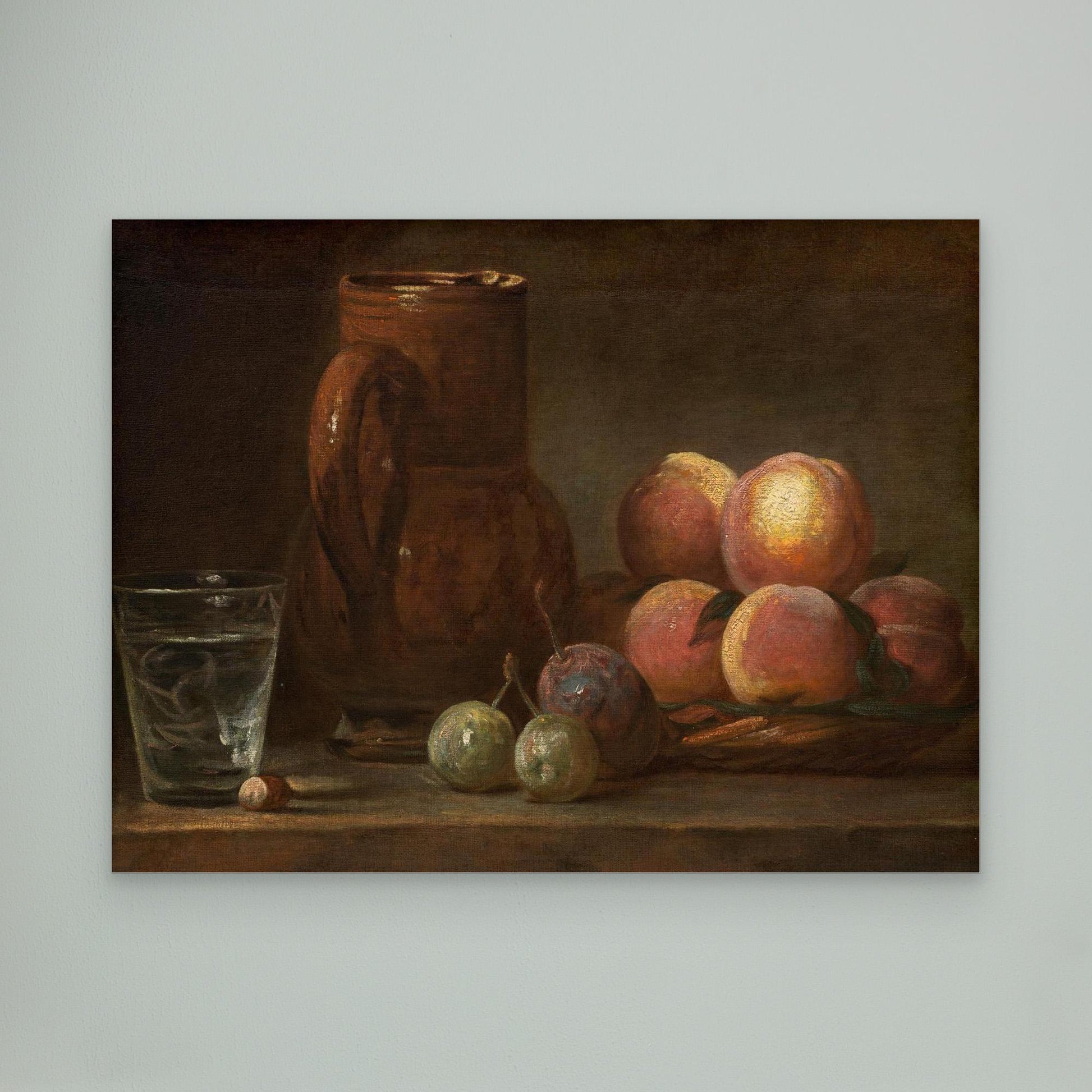 Fruit, Jug, and a Glass