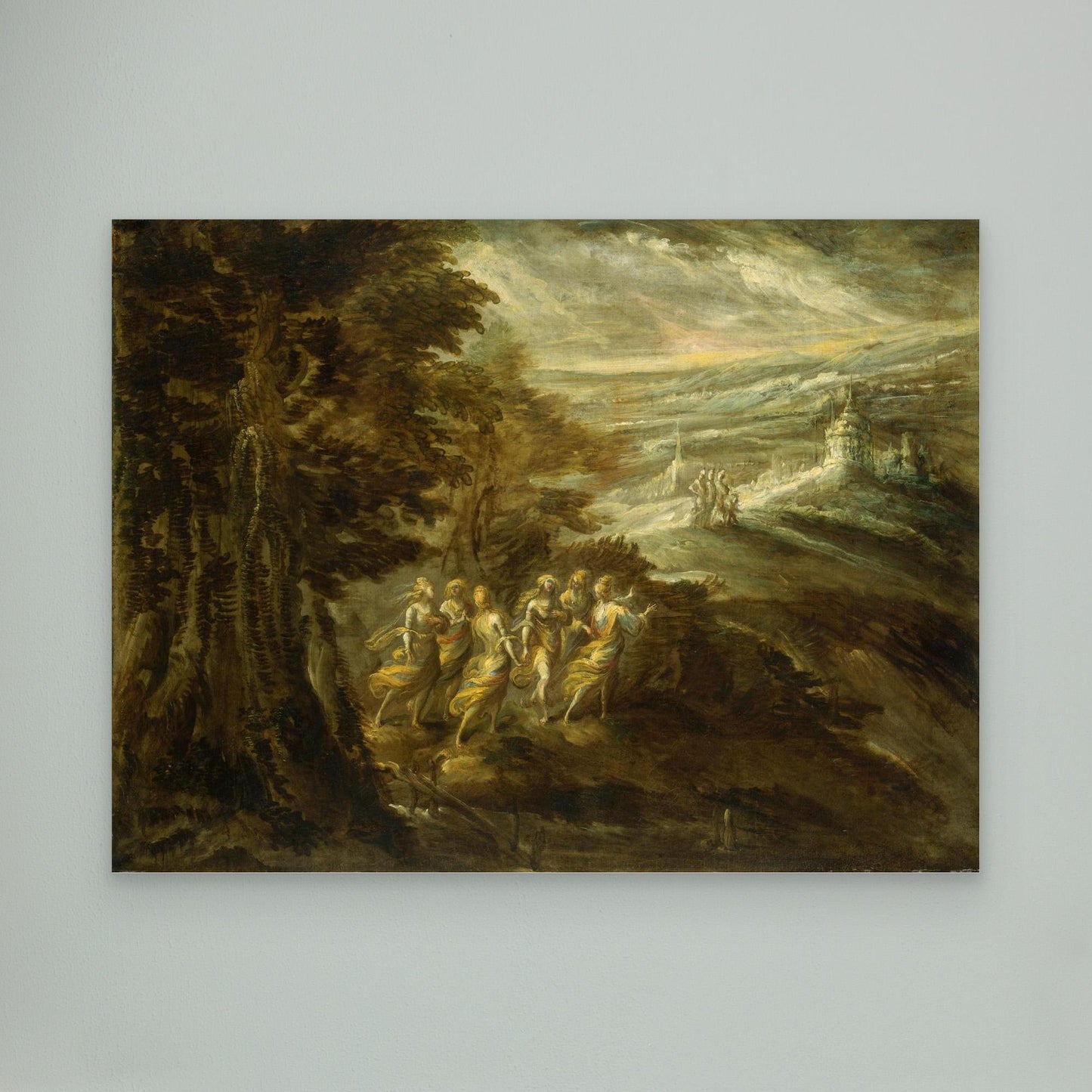 Fantastic Landscape with Figures