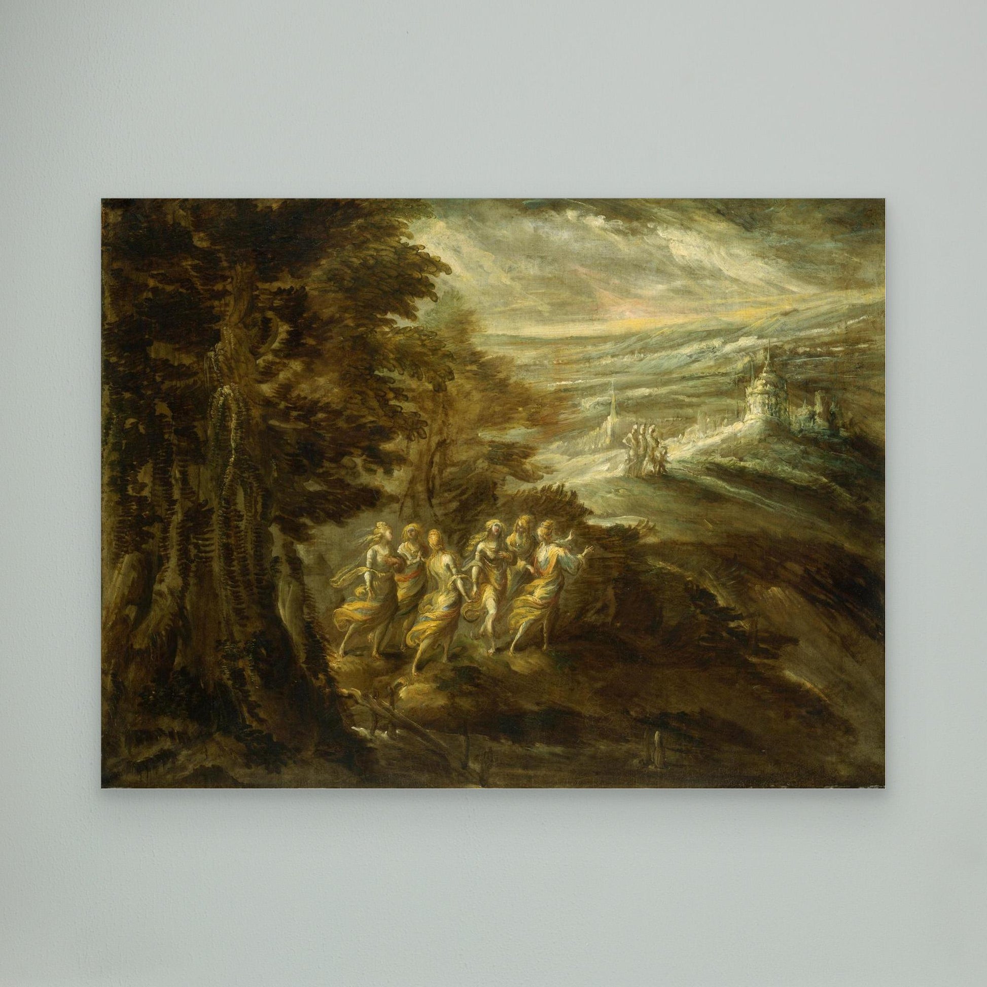 Fantastic Landscape with Figures