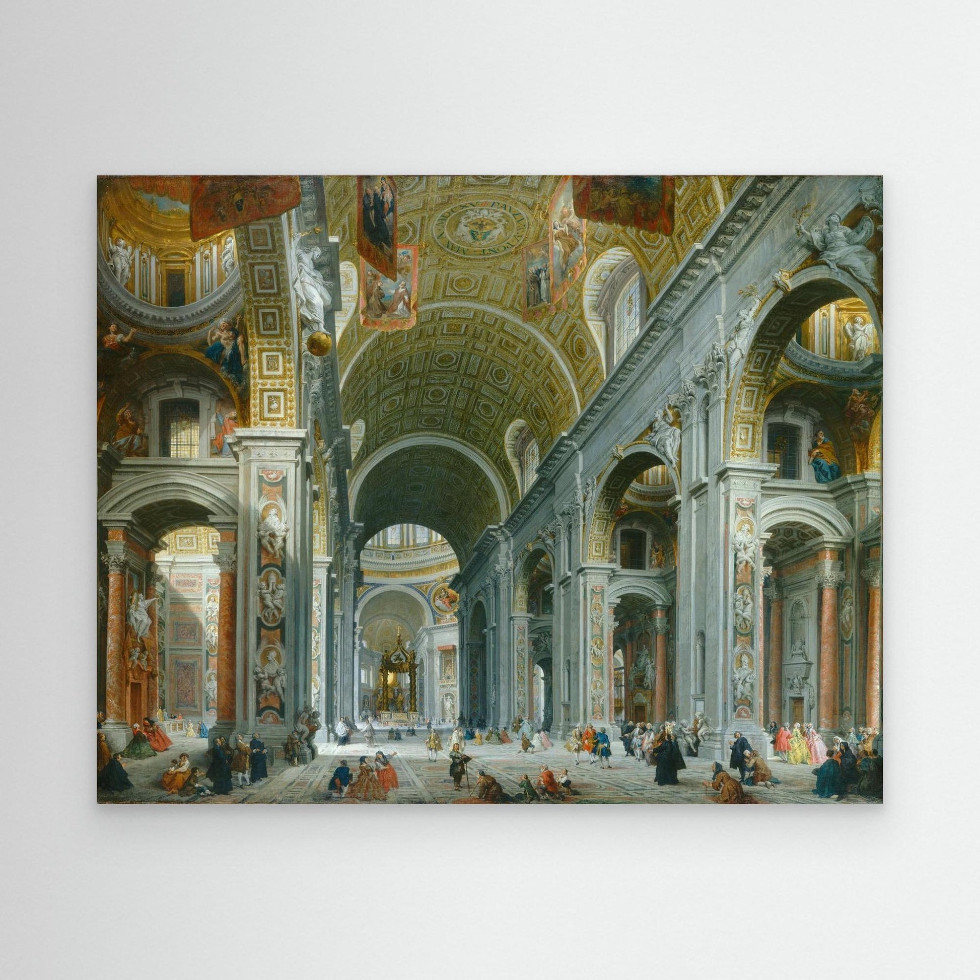 Interior of Saint Peter’s, Rome