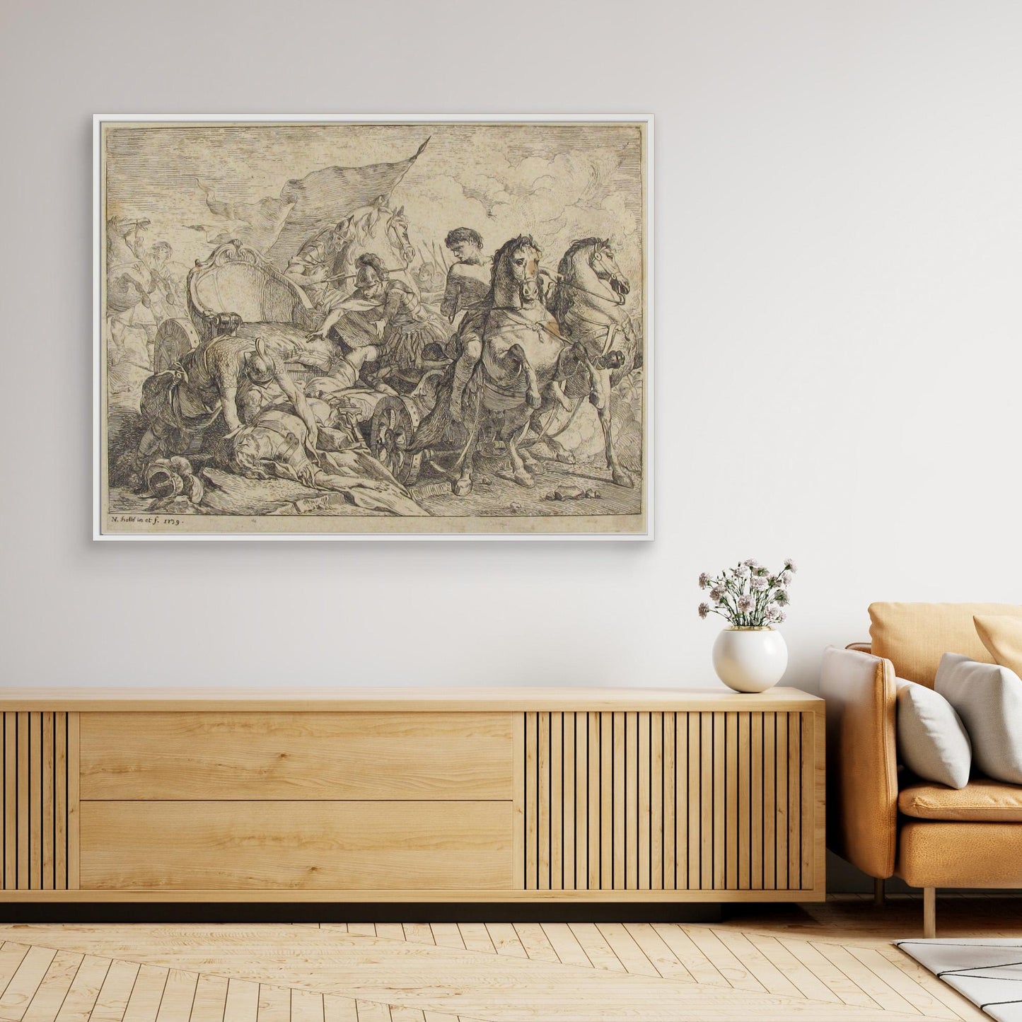 Fall of Antiochus From His Chariot