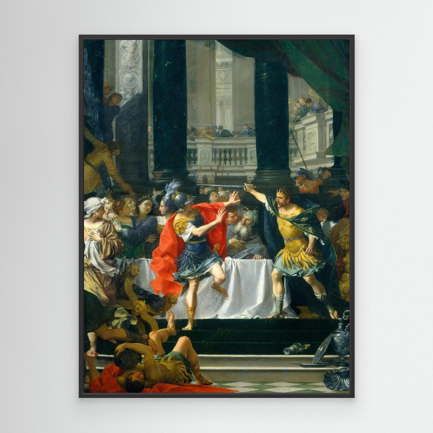 Alexander the Great Threatened by His Father