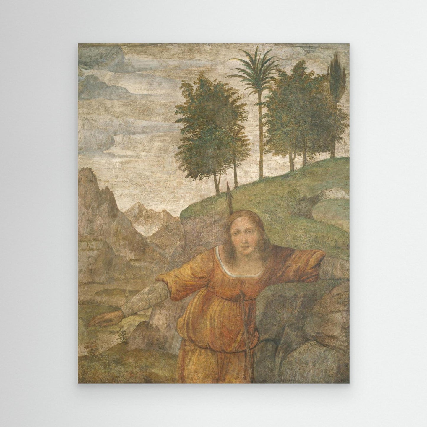 Procris Pierced by Cephalus’ Javelin