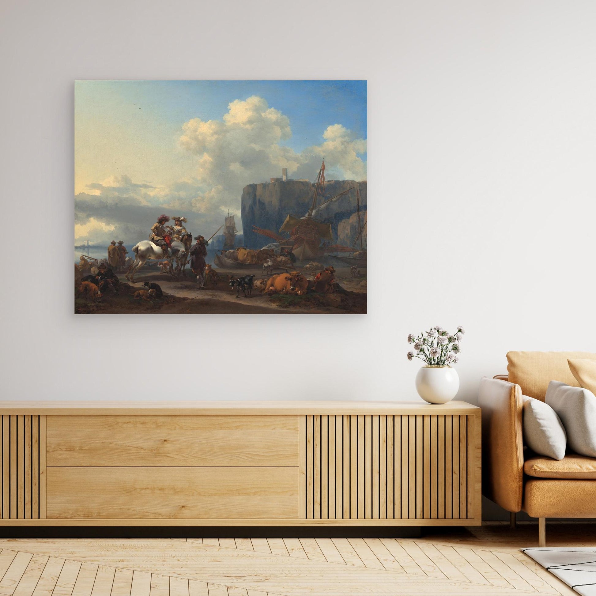 View of an Italian Port