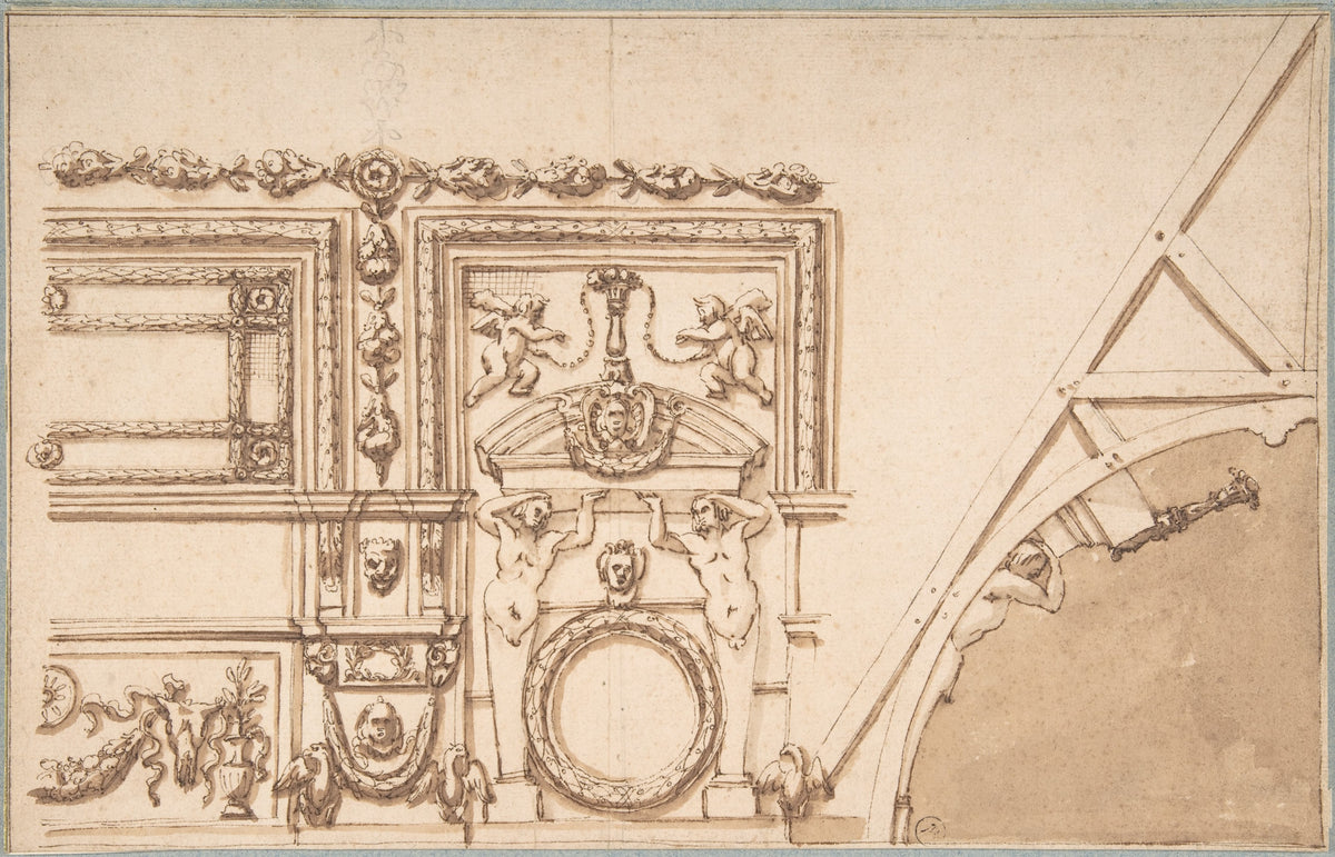 Drawing for Ceiling Decoration