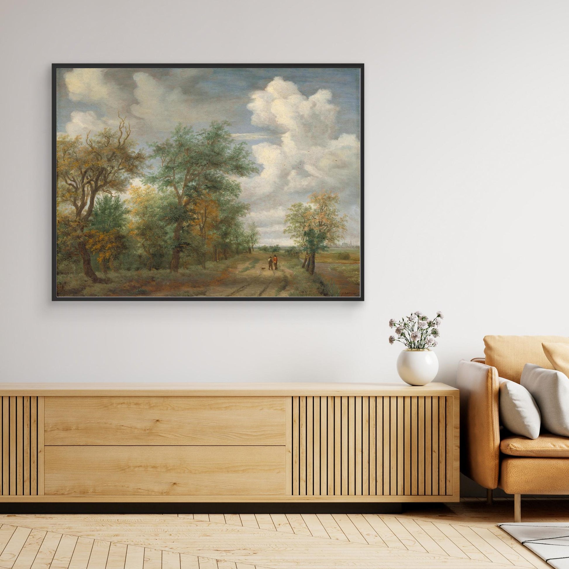 Wooded Landscape with Figures