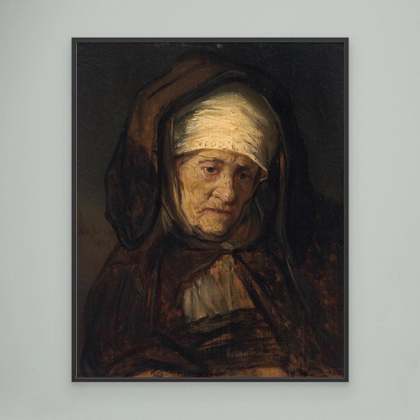 Head of an Aged Woman