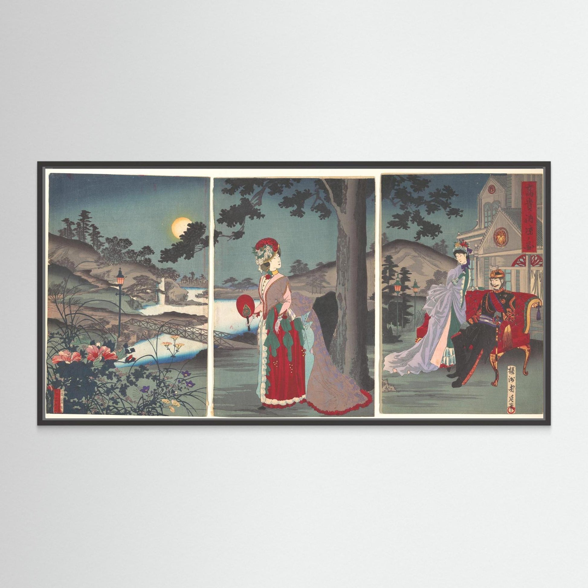 Nobility in the Evening Cool (Koki nōryō no zu)