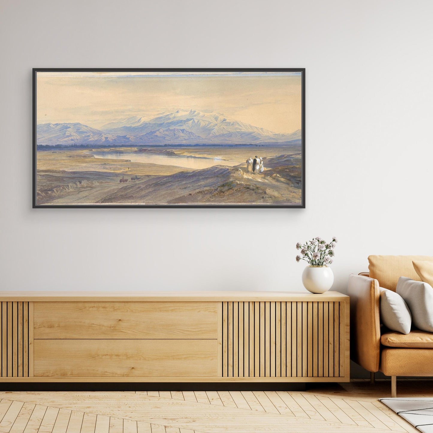 Mount Olympus from Larissa, Thessaly, Greece