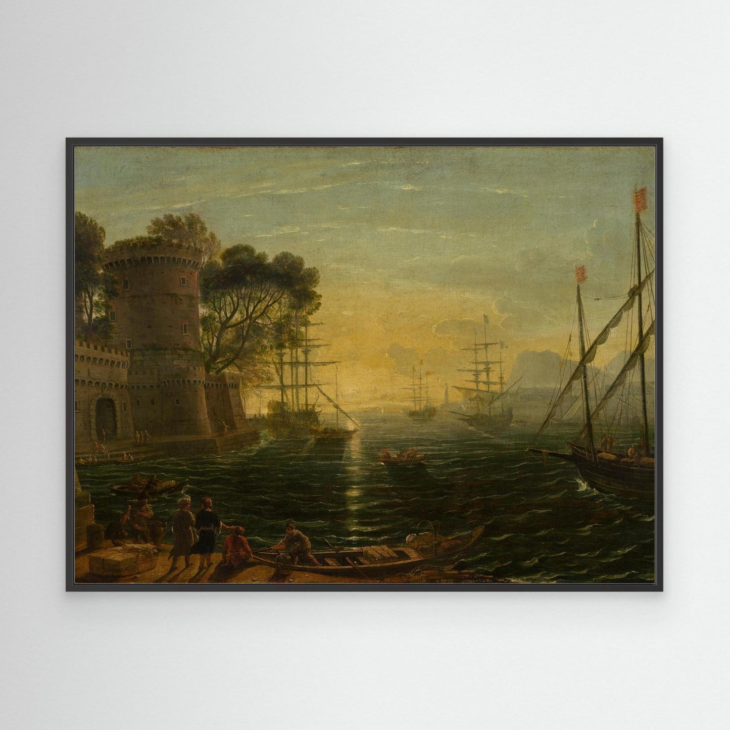 Harbor at Sunset