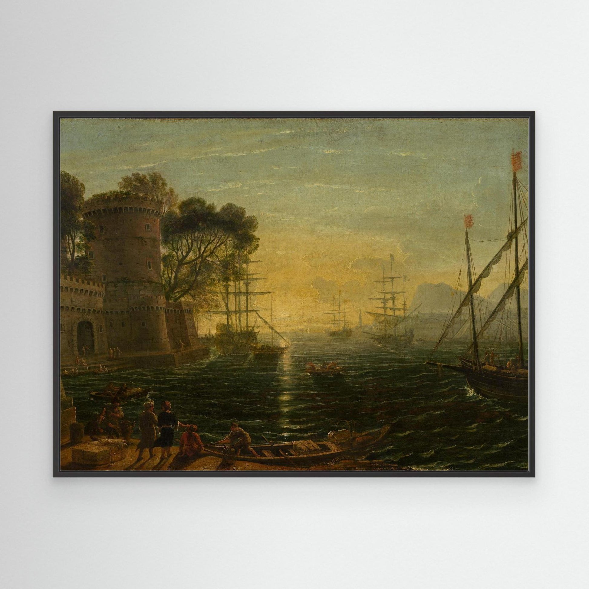 Harbor at Sunset