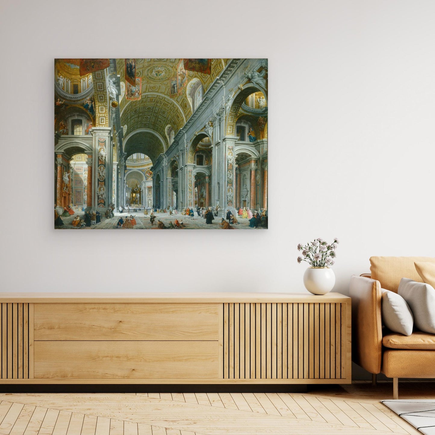 Interior of Saint Peter’s, Rome
