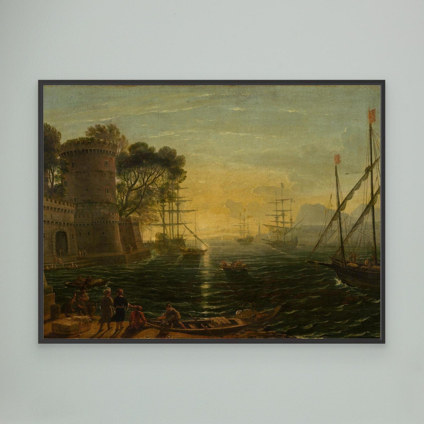 Harbor at Sunset