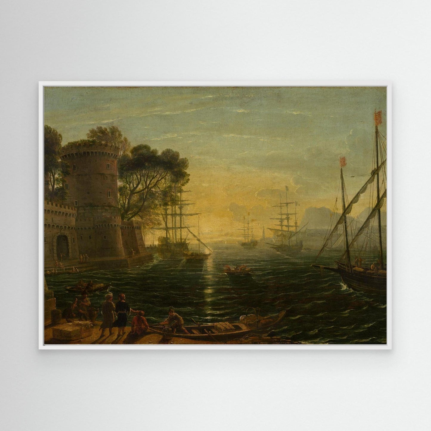 Harbor at Sunset
