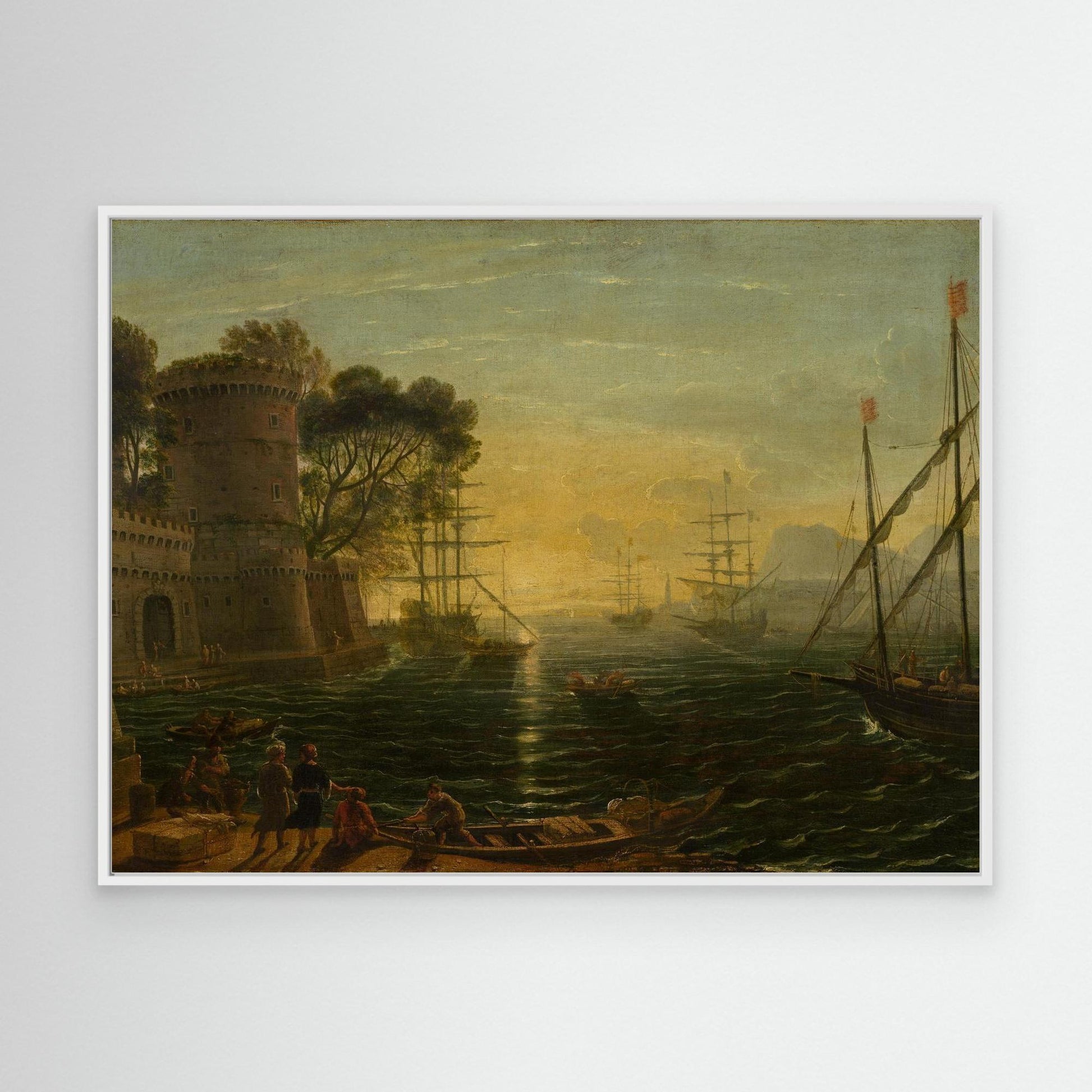 Harbor at Sunset