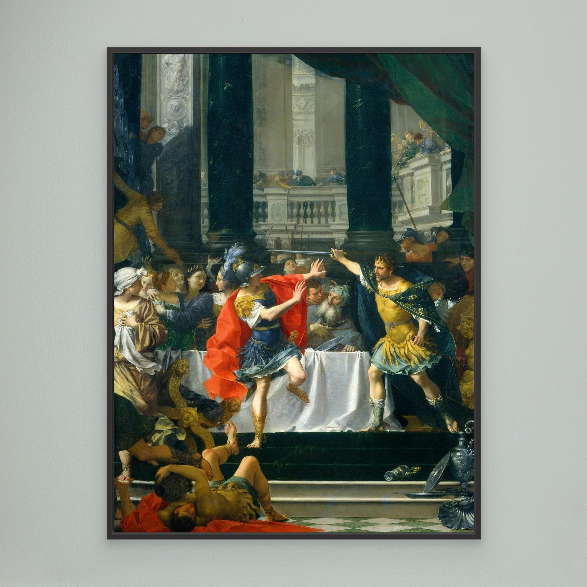 Alexander the Great Threatened by His Father
