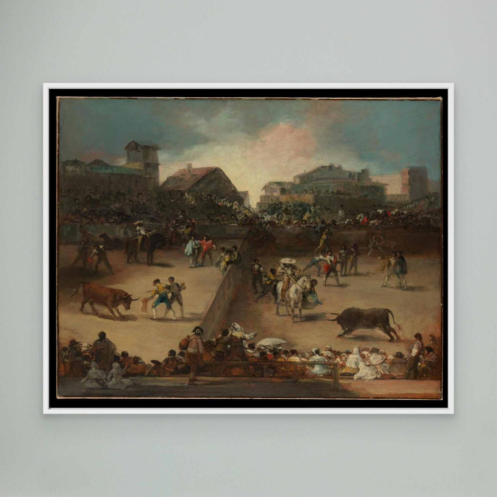 Bullfight in a Divided Ring