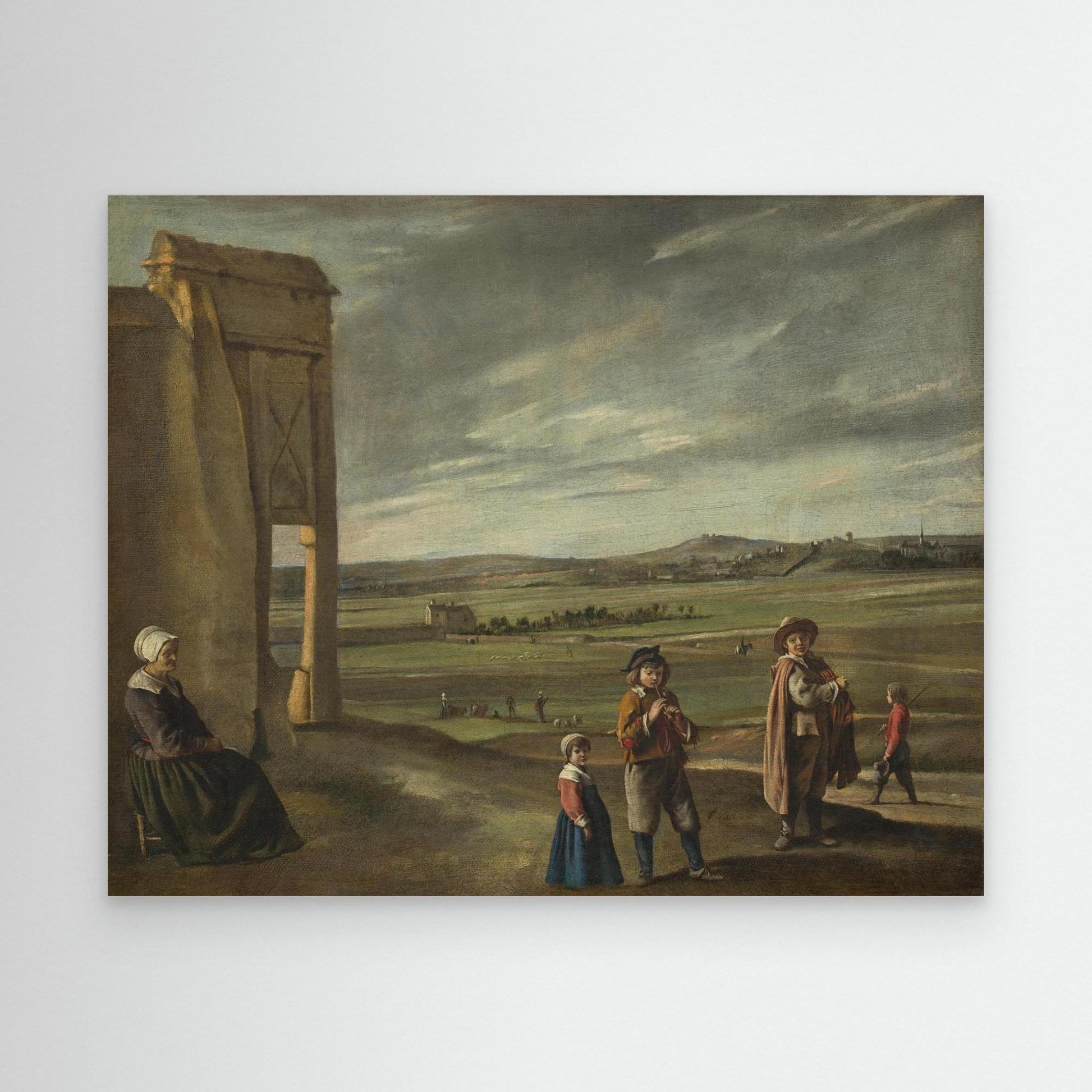 Landscape with Peasants