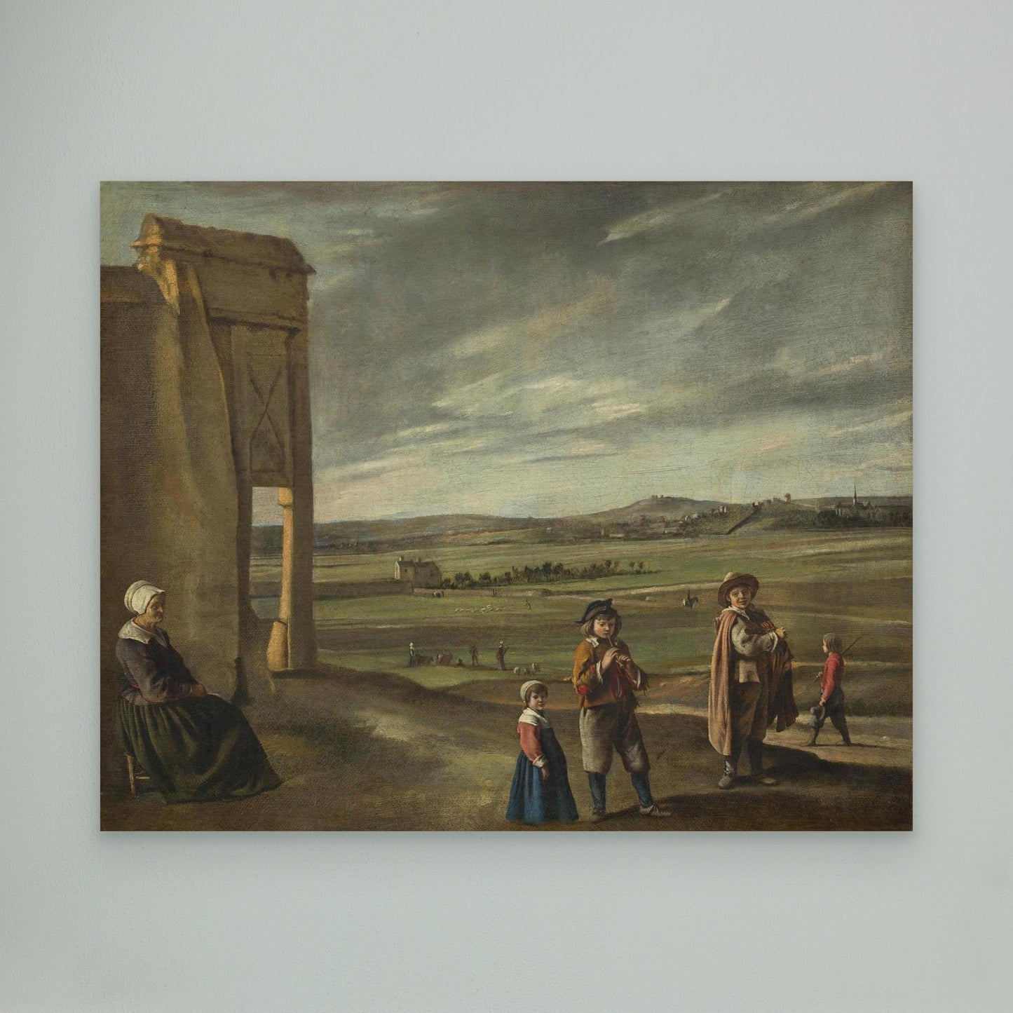Landscape with Peasants