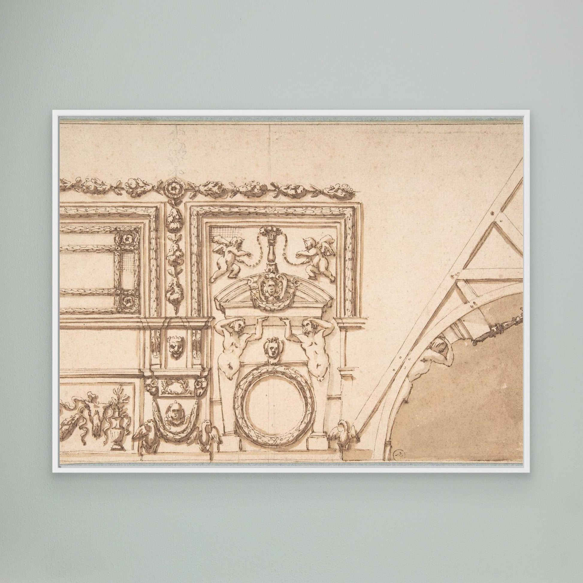 Drawing for Ceiling Decoration