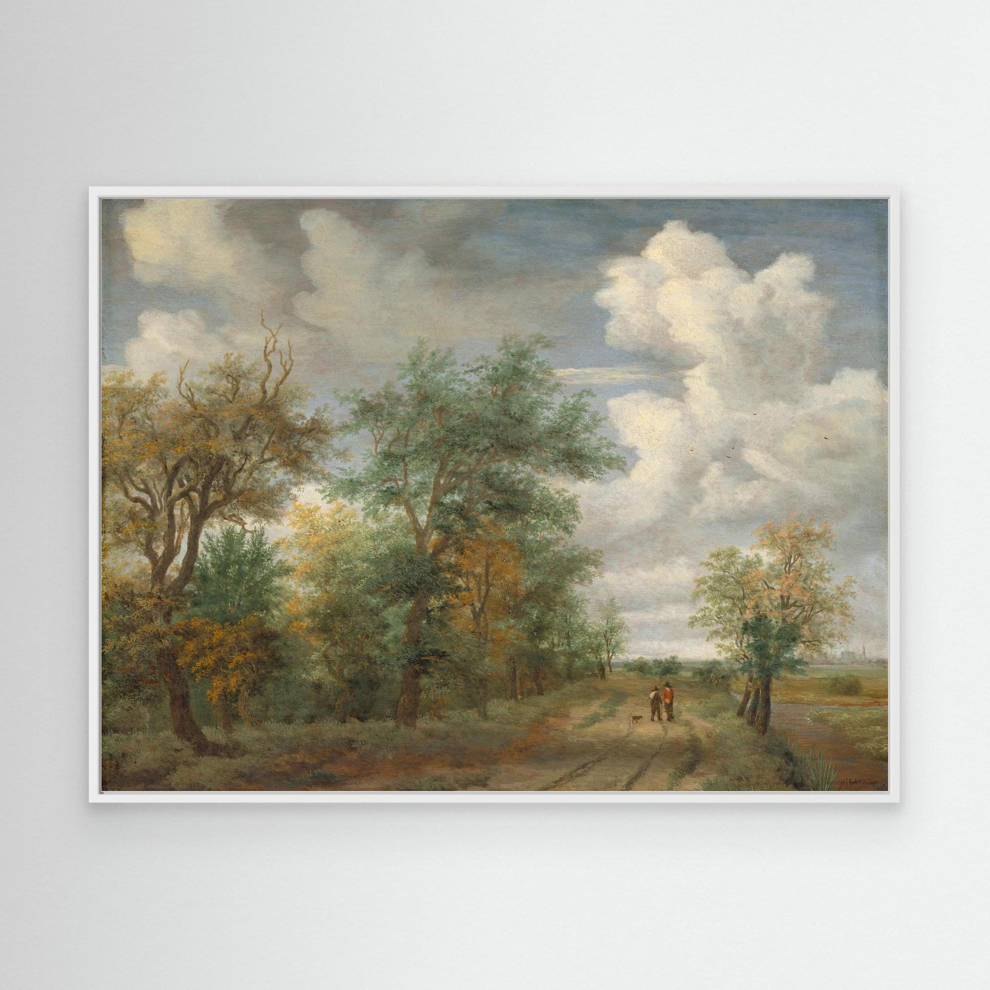 Wooded Landscape with Figures