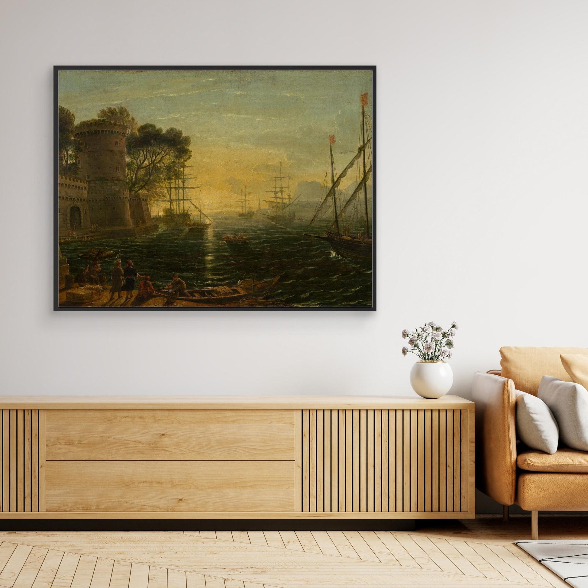 Harbor at Sunset