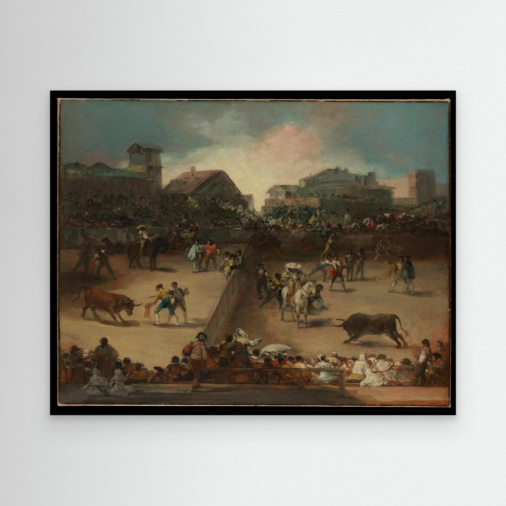 Bullfight in a Divided Ring
