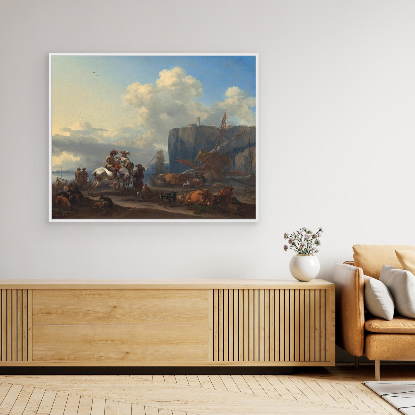 View of an Italian Port